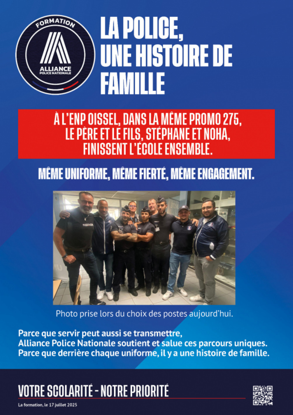 LA POLICE, UNE HISTOIRE DE FAMILLE